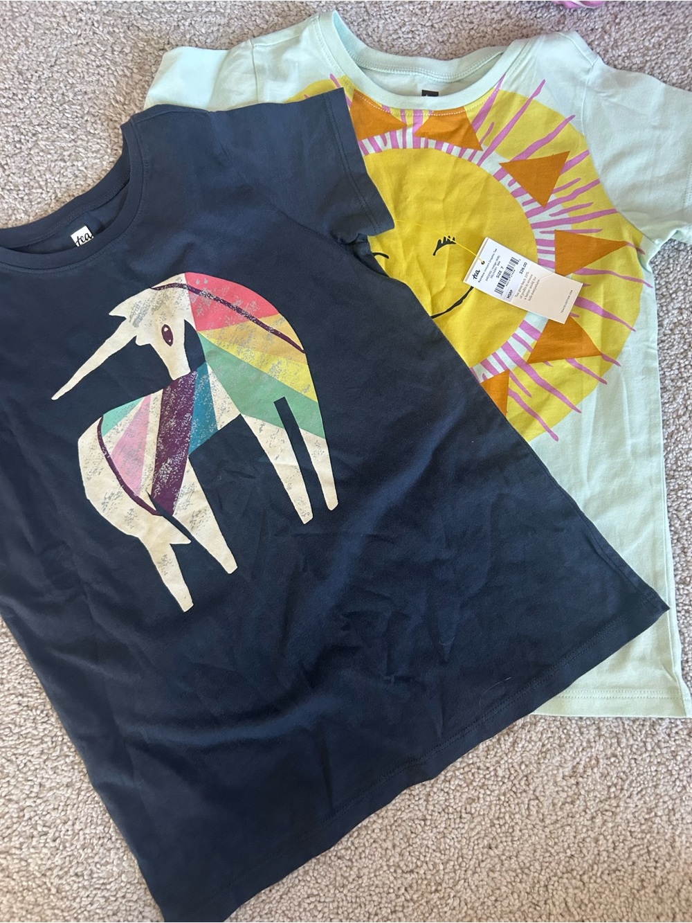 Tea brand Kids Graphic tee bundle (2 shirts)